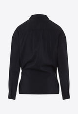 Twisted Long-Sleeved Shirt