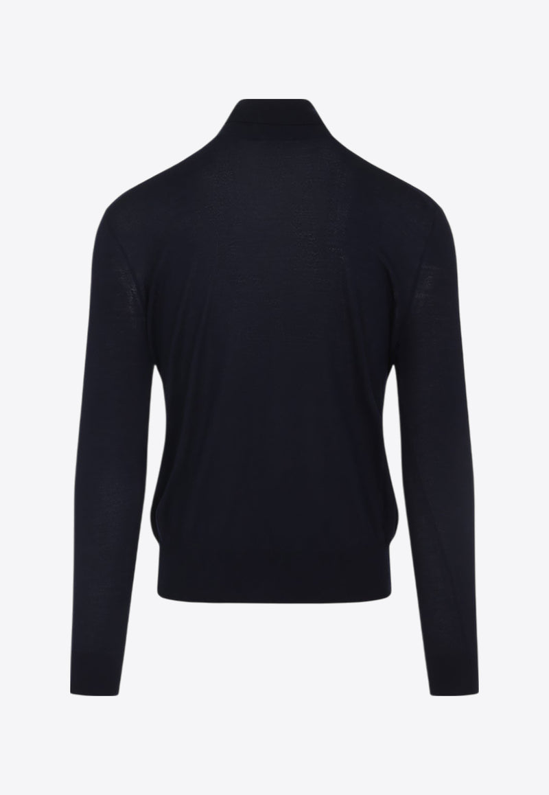 Turtleneck Wool and Cashmere Sweater