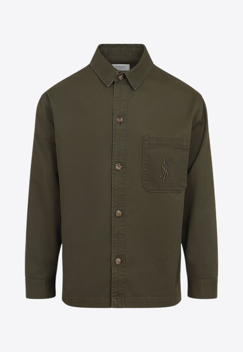 Cassandre Gabardine Long-Sleeved Shirt