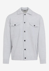 Cashmere Buttoned Overshirt