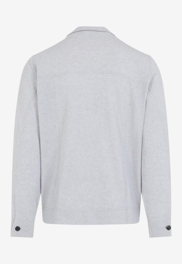 Cashmere Buttoned Overshirt