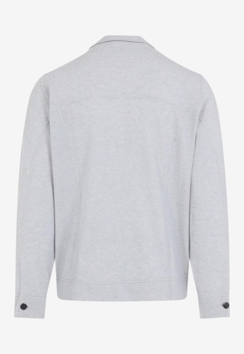 Cashmere Buttoned Overshirt