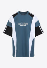 Logo Lettering Color-Block T-shirt