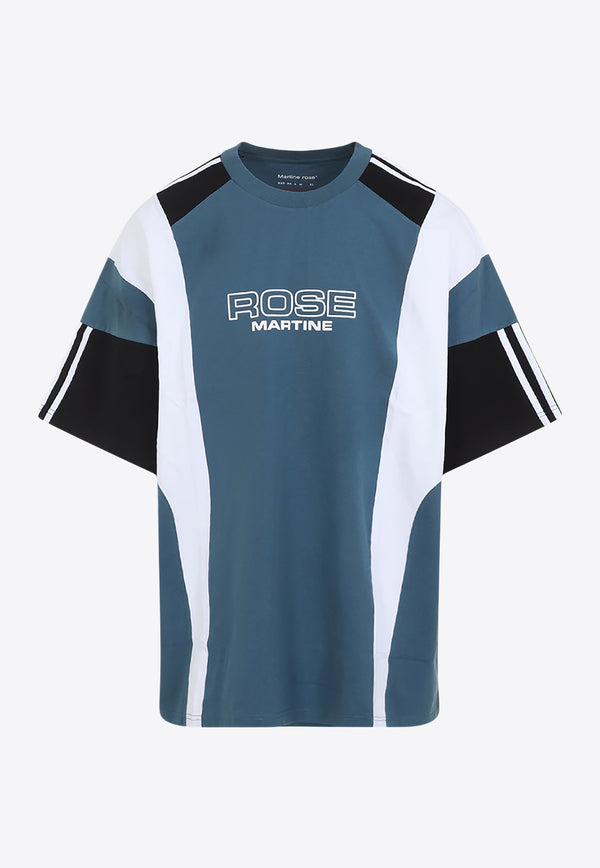 Logo Lettering Color-Block T-shirt