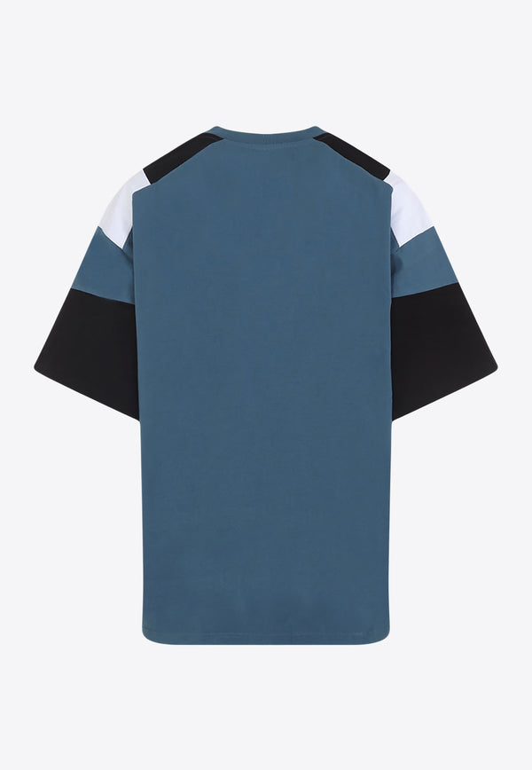 Logo Lettering Color-Block T-shirt