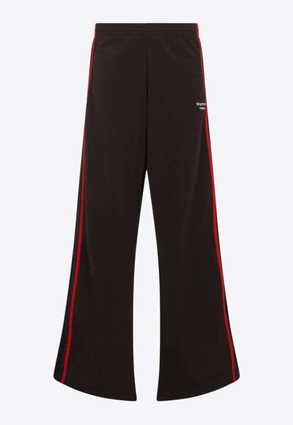 Wide-Leg Track Pants
