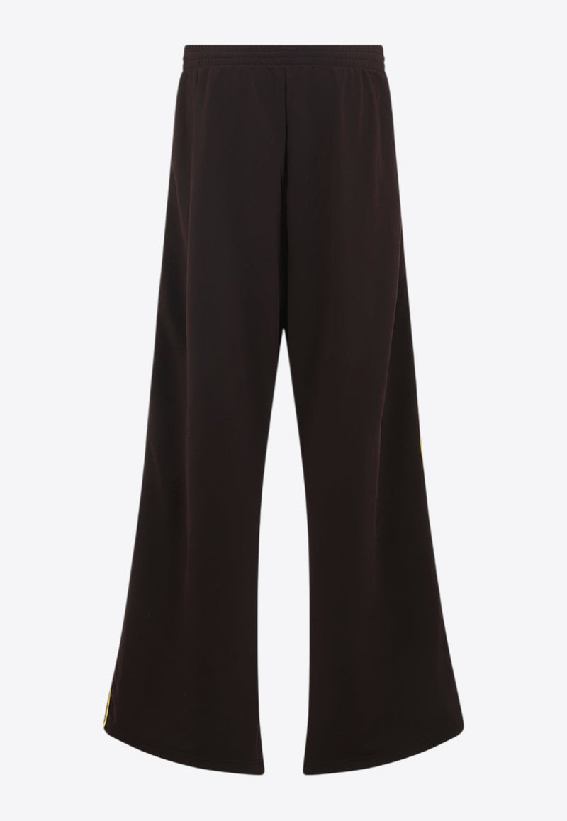 Wide-Leg Track Pants