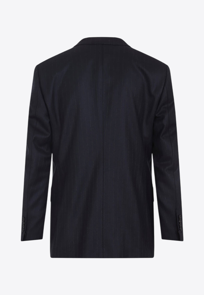 Double-Breasted Wool Blazer