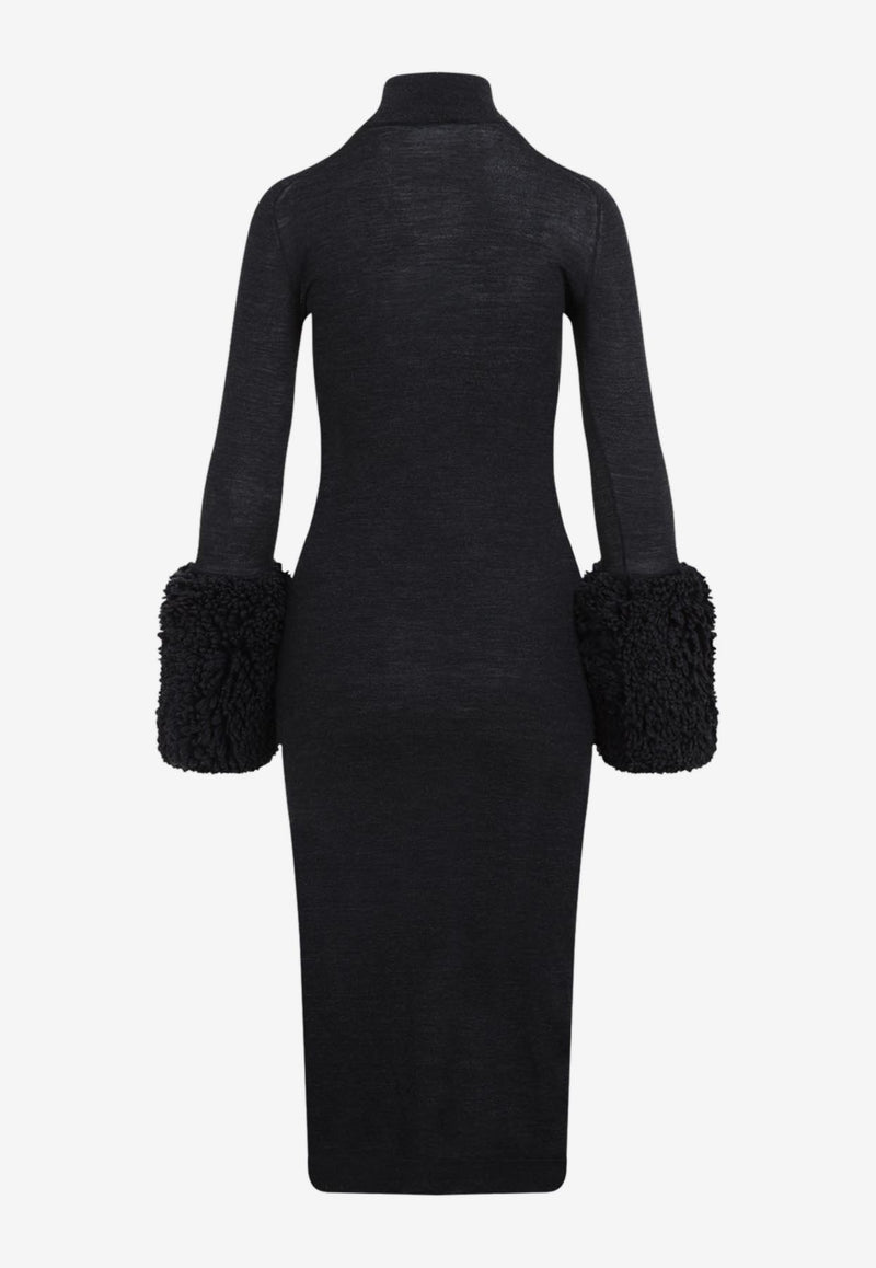 Bodycon Midi Knit Dress