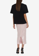 ROTATE Sequin Midi Pencil Skirt Light Pink 1111781814LIGHT PINK