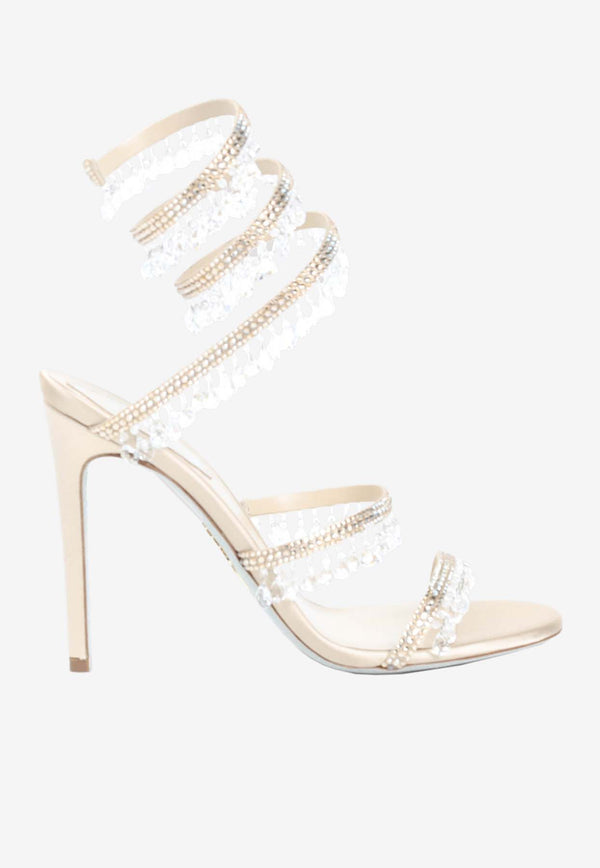 Chandelier 105 Crystal-Embellished Sandals