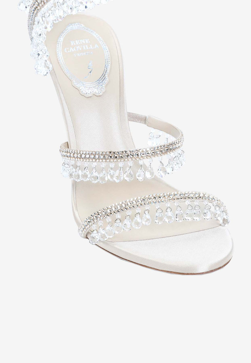 Chandelier 105 Crystal-Embellished Sandals