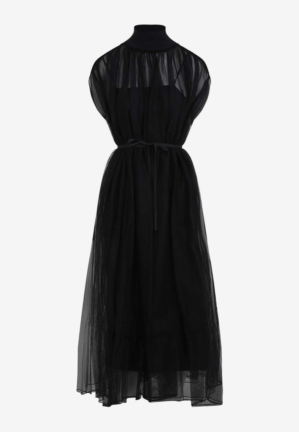 Tulle Midi Dress