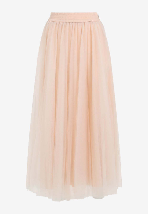 Tulle Midi Skirt