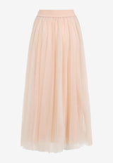 Tulle Midi Skirt