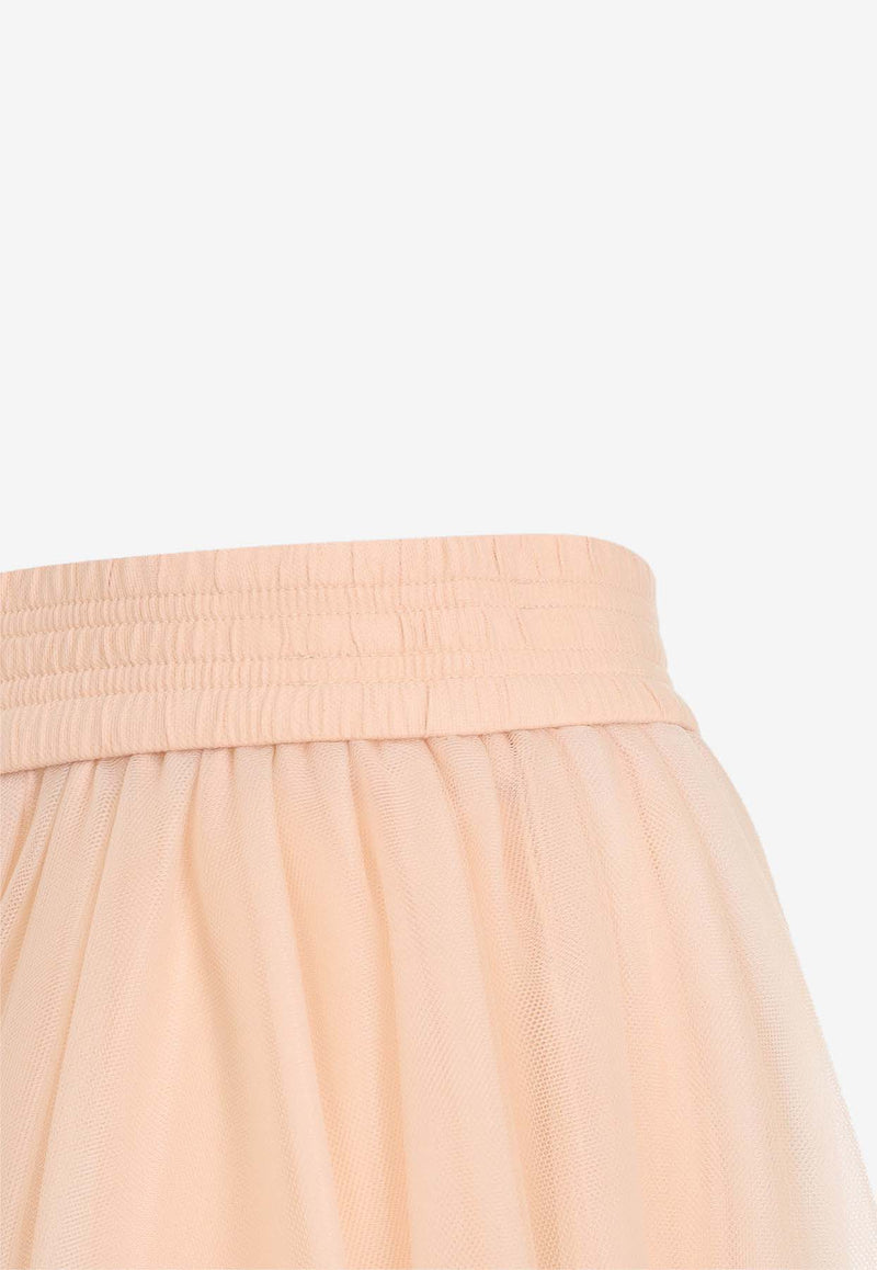 Tulle Midi Skirt