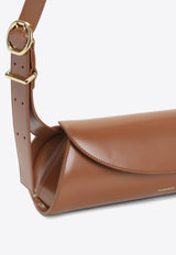 Small Cannolo Leather Shoulder Bag