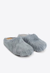 Fussbett Calf Hair Sabot Mules