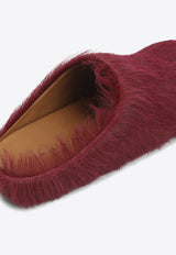 Fussbett Calf Hair Sabot Mules