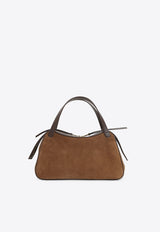 Dune Suede Shoulder Bag