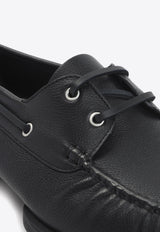 Calf Leather Loafers with Laces