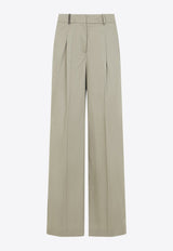 Tailored Wide-Leg Pants