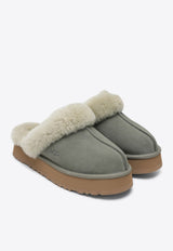 UGG Disquette Leather Slippers Green 1122550SUE/R_UGG-MRNM