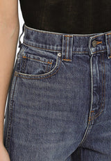 Khaite High-Rise Washed-Out Slim Jeans 1122908099W908/O_KHAIT-099