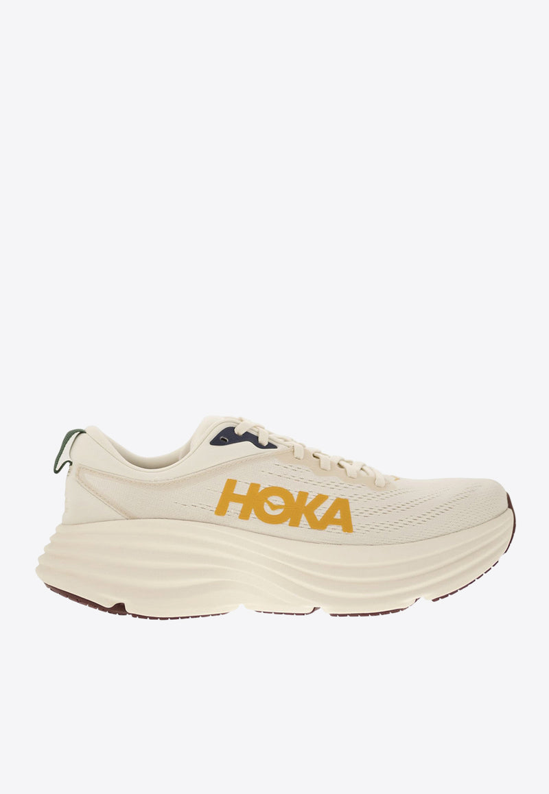 HOKA Bondi 8 Low-Top Sneakers Cream 1123202-OSTCREAM