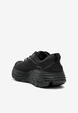 HOKA Bondi 8 Black Mesh Low-Top Sneakers 1123202NY/O_HOKAO-BBLC