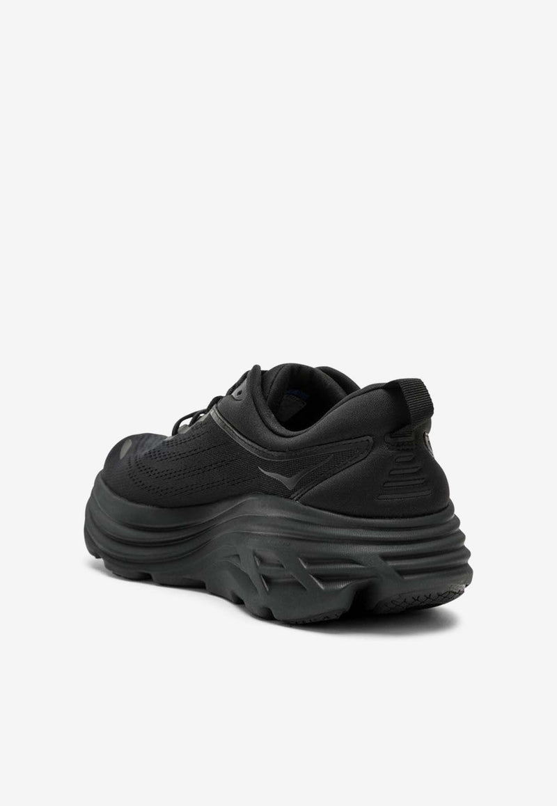 HOKA Bondi 8 Black Mesh Low-Top Sneakers 1123202NY/O_HOKAO-BBLC