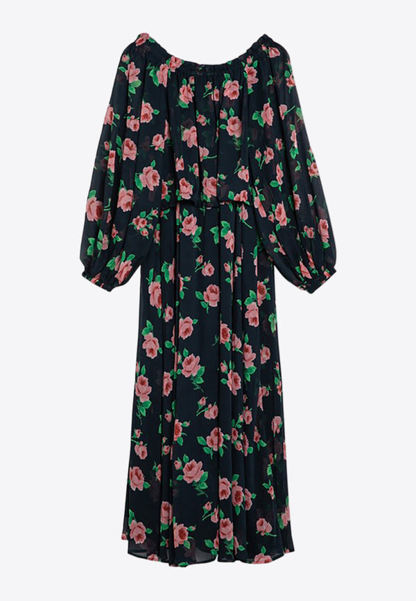 ROTATE Off-Shoulder Floral Maxi Dress 1125512961PL/P_ROTAT-2961