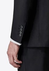 Wool Single-Breasted Tailored Suit