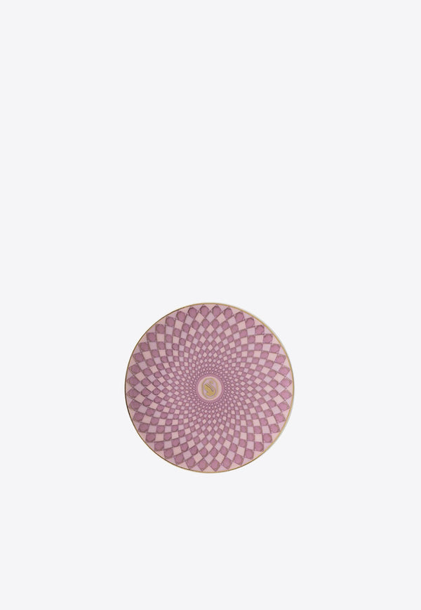 Swarovski Signum Porcelain Flat Plate Pink 11280-426350-10850