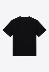 ROTATE Logo Patch Crewneck T-shirt Black 112880100CO/P_ROTAT-100