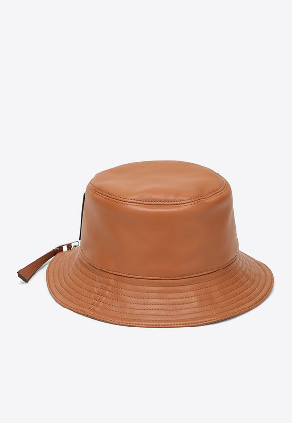 Loewe Fisherman Zip Bucket Hat 112.10.010LE/O_LOEW-2530 Tan