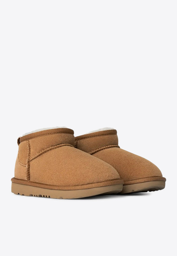 UGG Kids Boys Classic Ultra Mini Boots Chestnut 1130750KLE/R_UGG-CHE