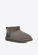 UGG Kids Boys Classic Ultra Mini Boots Gray 1130750KLE/R_UGG-GREY