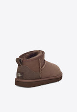 UGG Kids Boys Classic Ultra Mini Suede Boots Brown 1130750TLE/R_UGG-BCDR