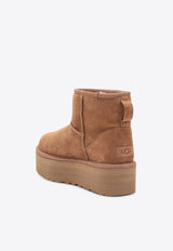 UGG Classic Mini Platform Suede Boots Brown 1134991SUE/O_UGG-CHE