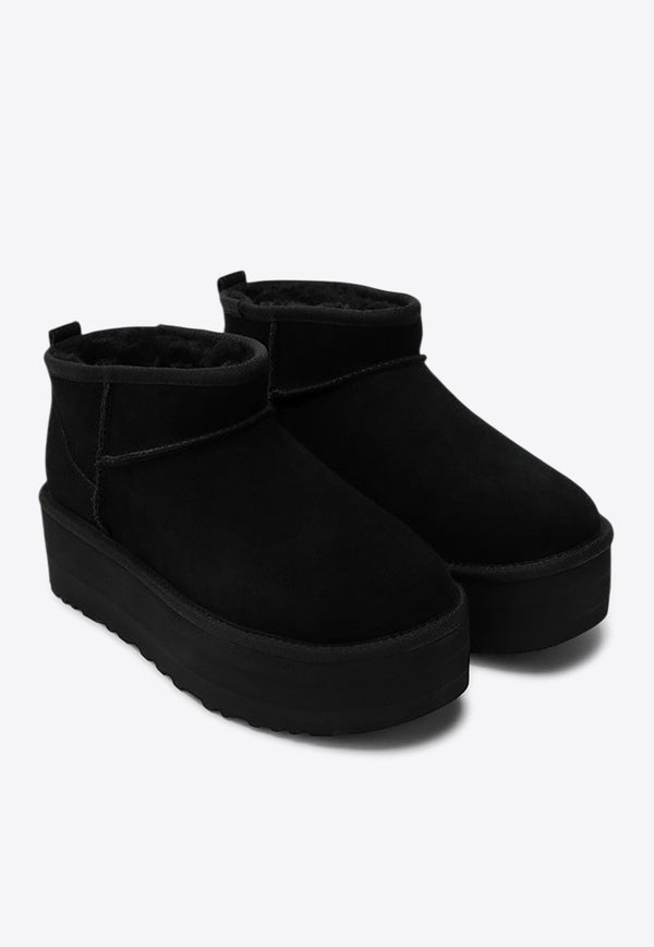 UGG Classic Ultra Mini Platform Boots Black 1135092LE_UGG-BLK
