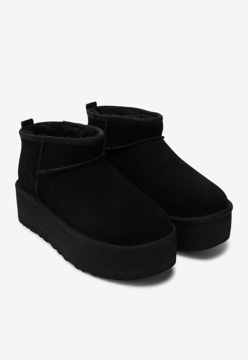 UGG Classic Ultra Mini Flatform Boots Black 1135092SUE/P_UGG-BLK