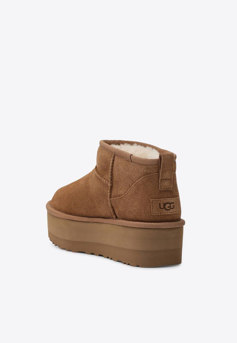 UGG Classic Ultra Mini Platform Boots Brown 1135092SUE/P_UGG-CHE