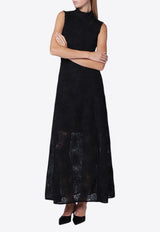 ROTATE Floral Embroidered Maxi Dress Black 113617100PL/R_ROTAT-100