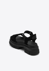 UGG Ashton Ankle Leather Sandals Black 1136764SUE/O_UGG-BLK