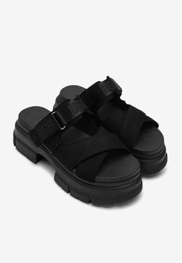 UGG Ashton Leather Sandals Black 1136765SUE/O_UGG-BLK