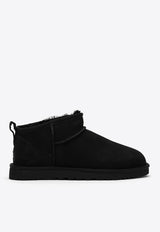 UGG Classic Ultra Mini Suede Boots Black 1137391SUE/N_UGG-BLK