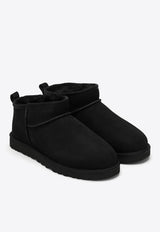 UGG Classic Ultra Mini Suede Boots Black 1137391SUE/N_UGG-BLK