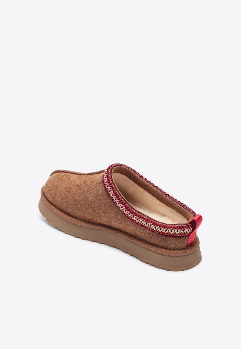 UGG Kids Boys Tazz Suede Slippers Chestnut 1143776KSUE/R_UGG-CHE