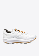 Leather Padded Running Sneakers